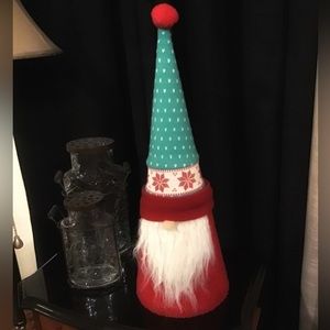Tall gnome tree topper or tabletop decor